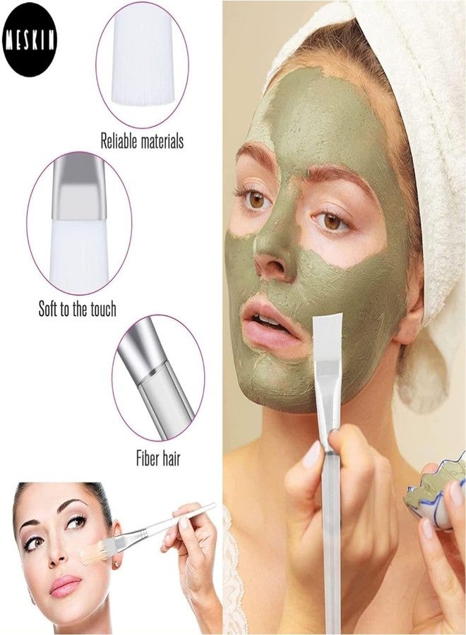 MeSkin Premium Face Pack Applicator Brush - Soft, Gentle & Durable Brush for Spa-Like Facials (Pack of 1) - Image 3