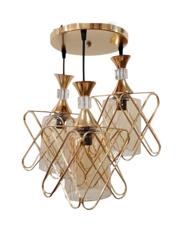 ceila Chandelier gold - Image 2