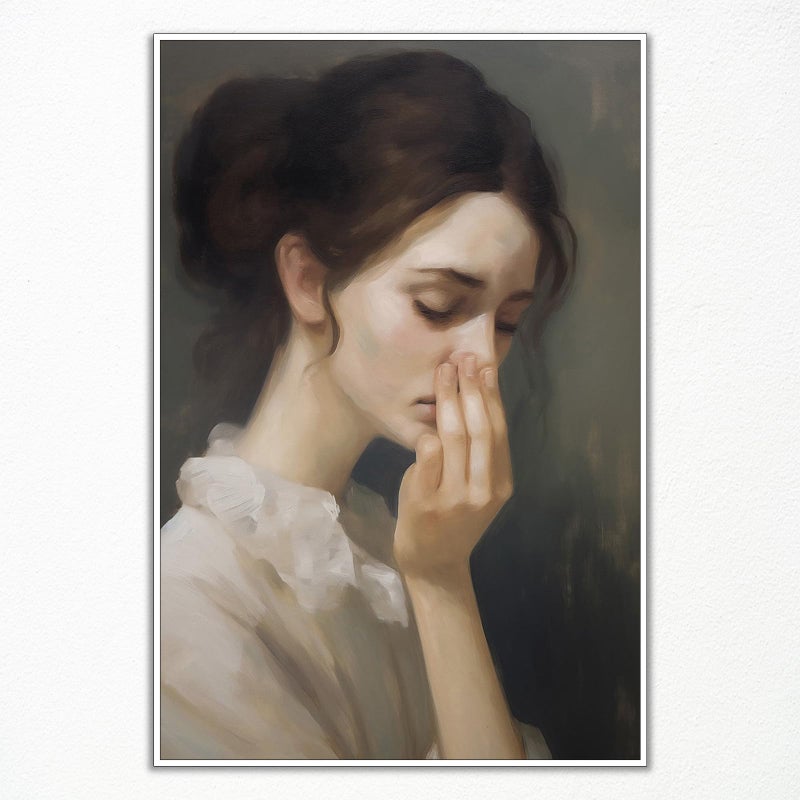 Home Trove فن جدار الحمام المضحك من HOME TROVE، ملصق حمام قديم مضحك، لوحة فنية كلاسيكية، فن جدار قماش الحمام، فن مرح مضحك لتزيين الحمام، 12x16 بوصة بدون إطار - Image 4