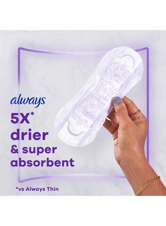 Always Xtra Protection 3-in-1 Daily Liners for Women, Extra Long, 60 CT (Packaging May Vary) - Image 2