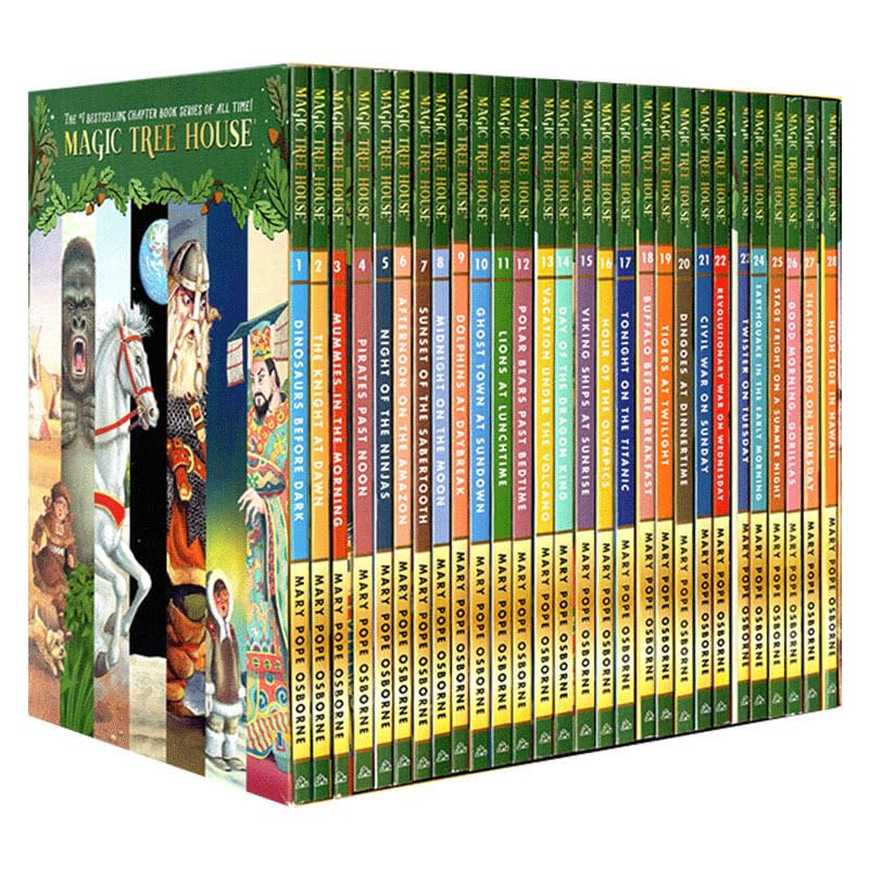 AKIE A Library of Tree House Complete 1-28 Books Collcetion Box Set - Image 1