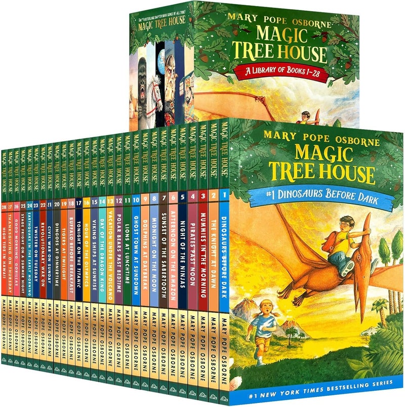 AKIE A Library of Tree House Complete 1-28 Books Collcetion Box Set - Image 2