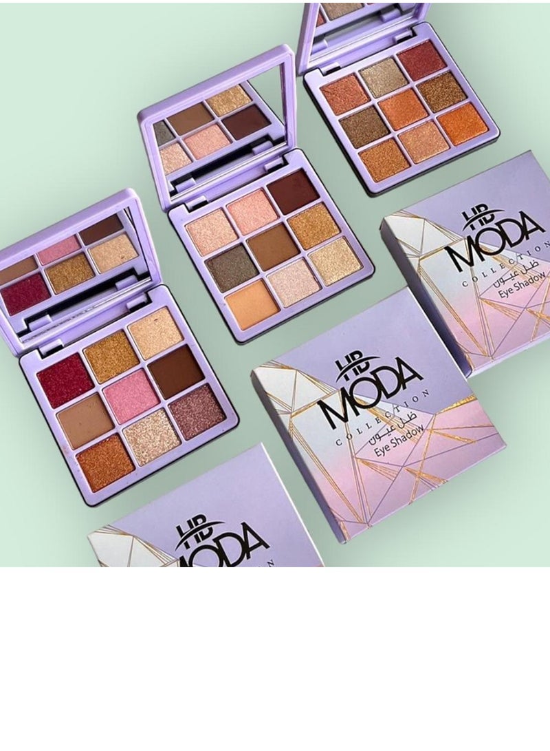 MODA eye shadow 9 color 01 - Image 4