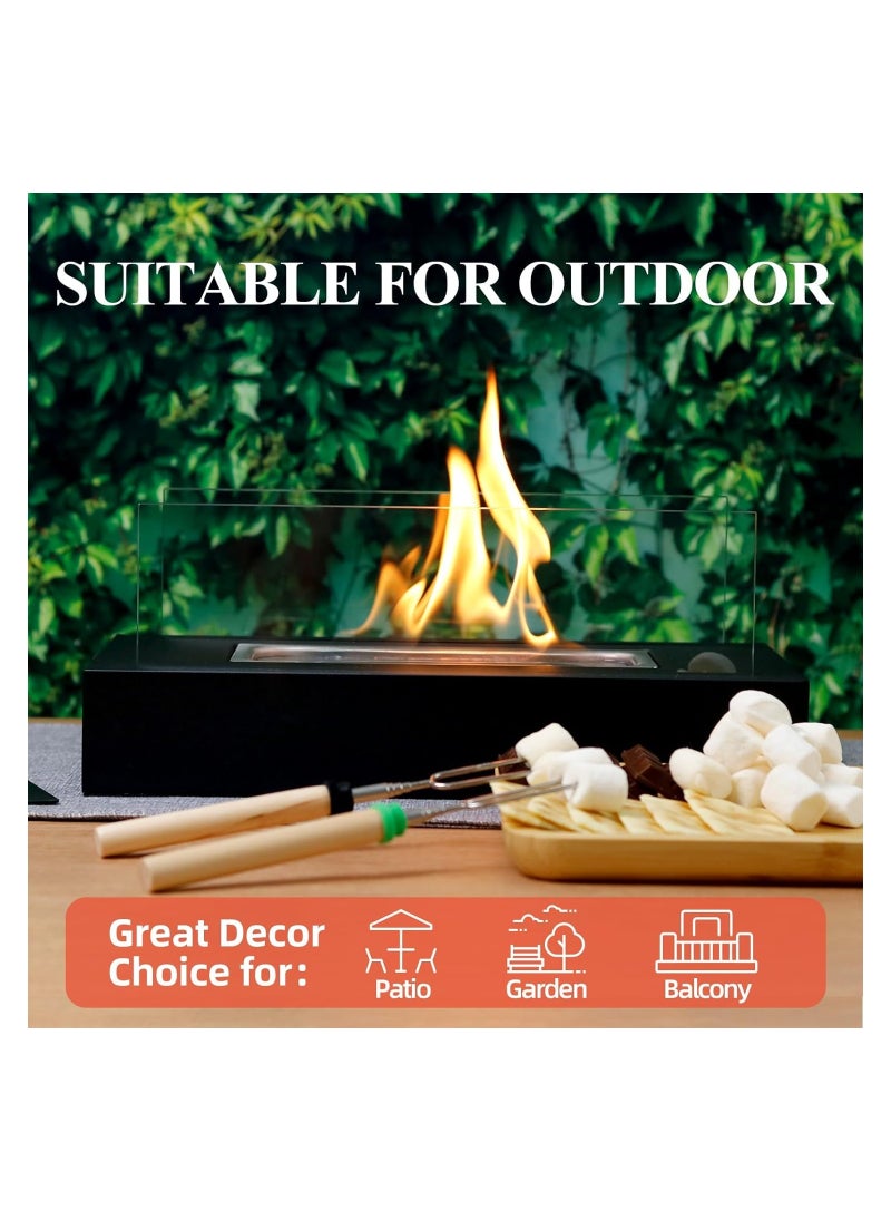 SYOSI - Tabletop Fire Pit, Outdoor/Indoor Portable Table Top Firepit, Mini Small Fireplace Bowl Decor, Smores Maker for Home Patio Balcony Backyard Dinner Decorations, for Wedding Housewarming Birthday - Image 1