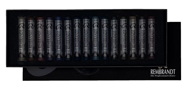 Rembrandt Soft Pastels Dark Colours Set - Image 2