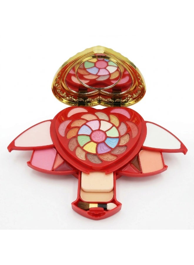 Kiss Beauty Fashion Make-Up Kit | Fresh & Flawless Look | Romantic Makeup Gift Set - Image 1