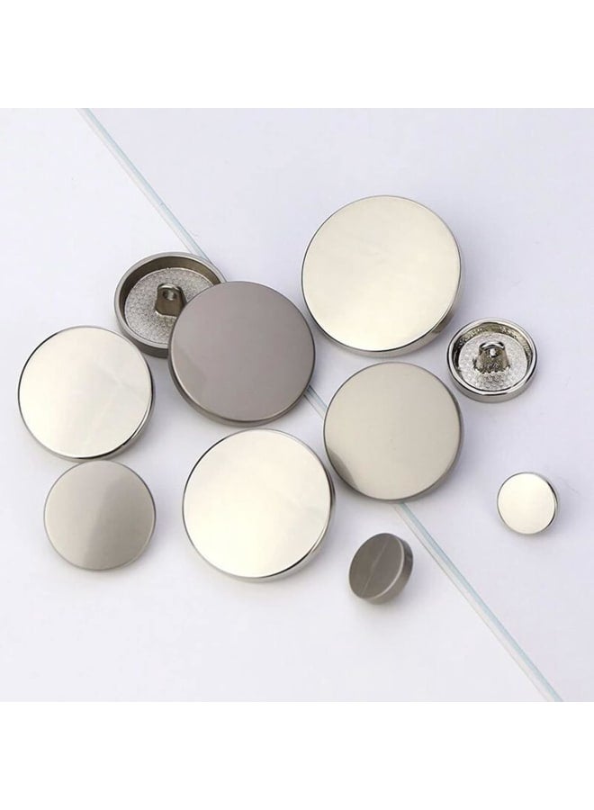 10 x Gold Metal Shank Sewing Buttons for Craft Alloy Buttons, DIY Clothing, Women's Jacket, Shirt, Accessories, 9mm - Image 3