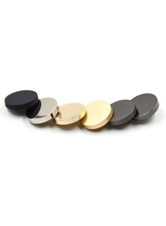 10 x Gold Metal Shank Sewing Buttons for Craft Alloy Buttons, DIY Clothing, Women's Jacket, Shirt, Accessories, 9mm - Image 2