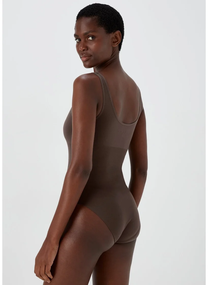 Matalan Brown Seamless Smoothing Bodysuit