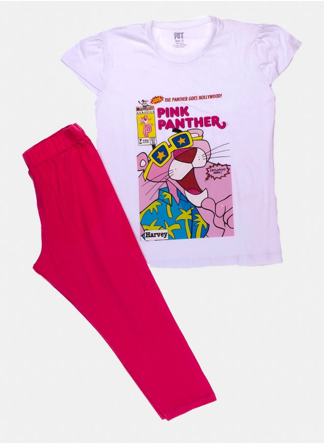 بابيلون بيجاما بناتى (2025) Pink Panther 