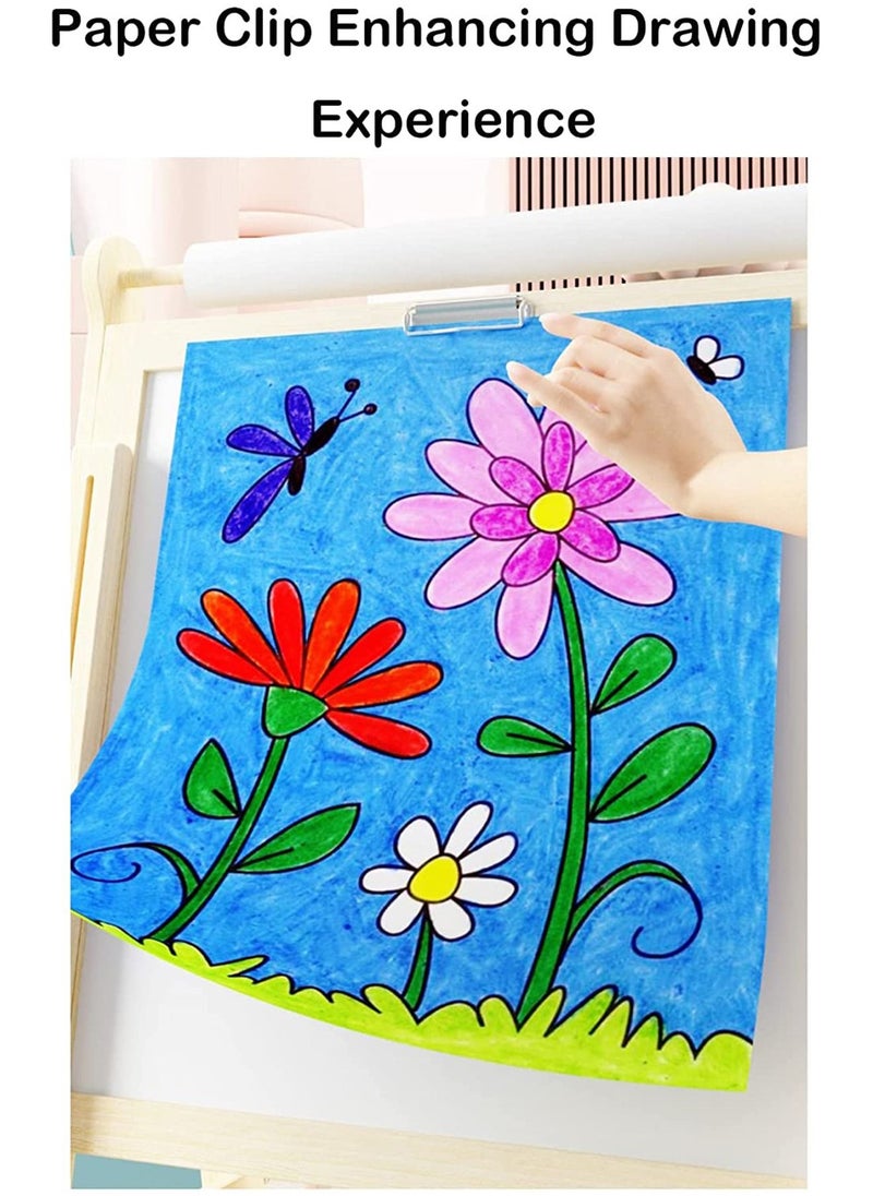LIMOS - Adjustable Double Sided Drawing Board with Paper Roll, Whiteboard & Chalkboard(F22-150CM) - Image 1