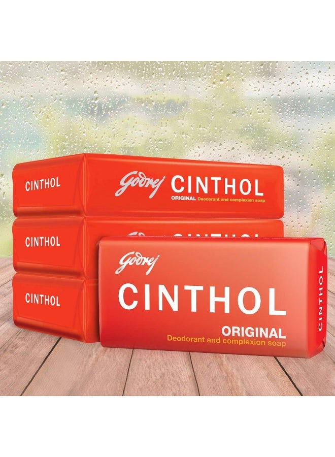 Cinthol Original Bath Soap 99.9% Germ Protection, 100G (Pack Of 4) - Image 4
