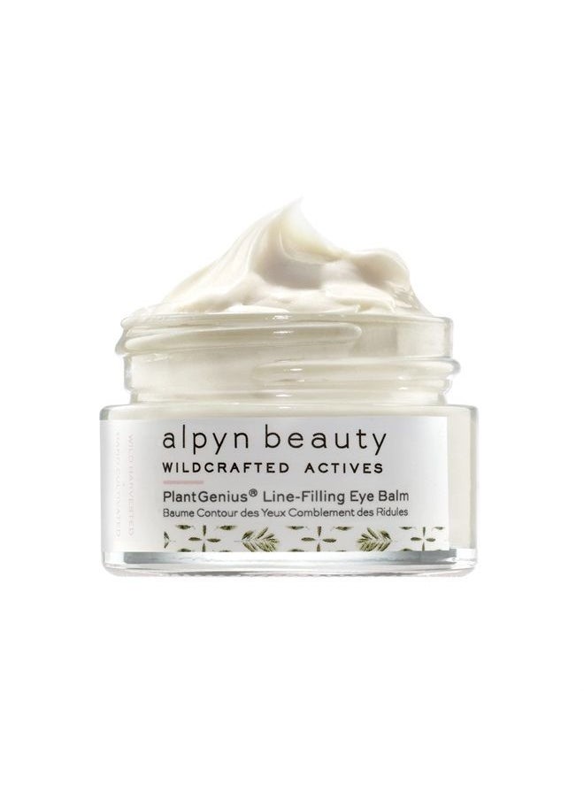 Alpyn Beauty - PlantGenius Line-Filling Eye Balm | Reduce the Look of Fine Lines & Wrinkles, Minimize the Appearance of Puffiness & Target Dark Circles | 0.5 oz / 14 ml - Image 1
