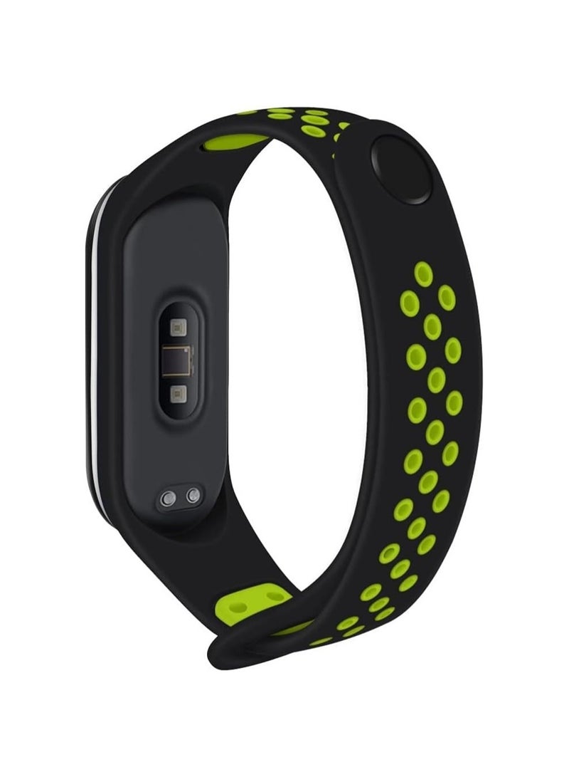 Sport Silicone Bracelet Strap Band For Xiaomi Mi Band 3 / 4 Breathable Strap Replacement M3 M4 Plus Bracelet - Image 2