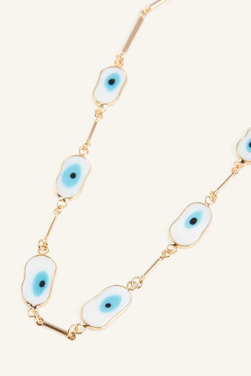 Defacto  Berrin Özkan x Defacto Eye Motif Necklace  | Best Price UAE