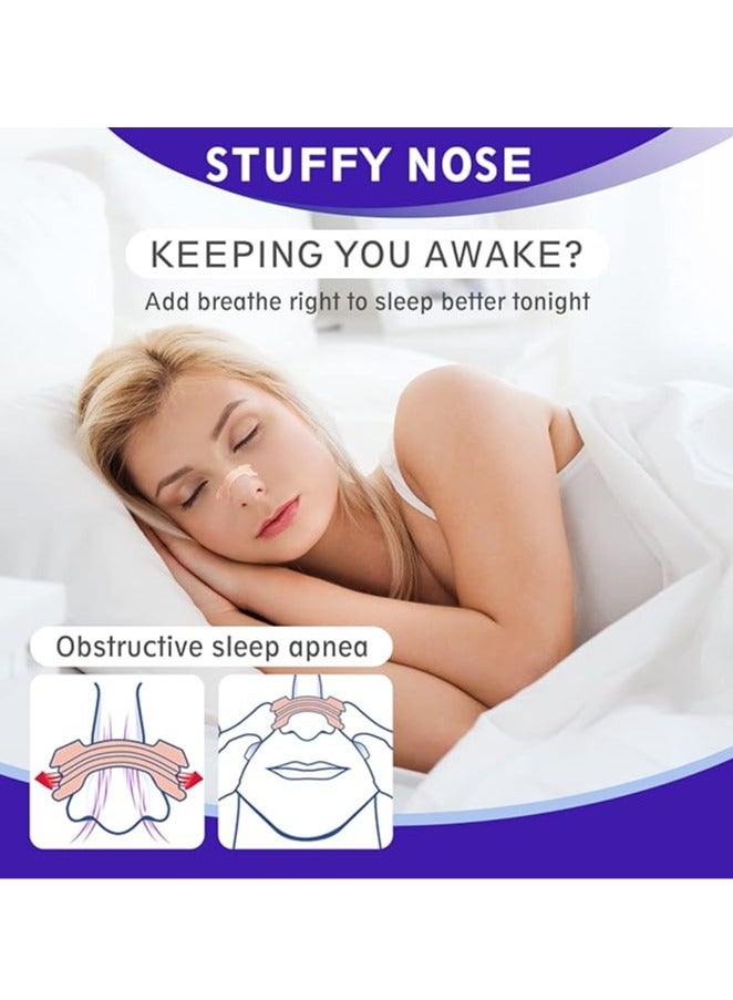 general Nasal strips, 120 tablets, instantly relieves nasal congestion, stops snoring, improves sleep solutions, stops snoring, breathes easily, treats allergies, sinuses, cough - Image 3