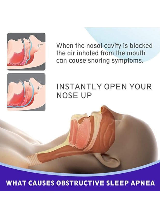 general Nasal strips, 120 tablets, instantly relieves nasal congestion, stops snoring, improves sleep solutions, stops snoring, breathes easily, treats allergies, sinuses, cough - Image 4