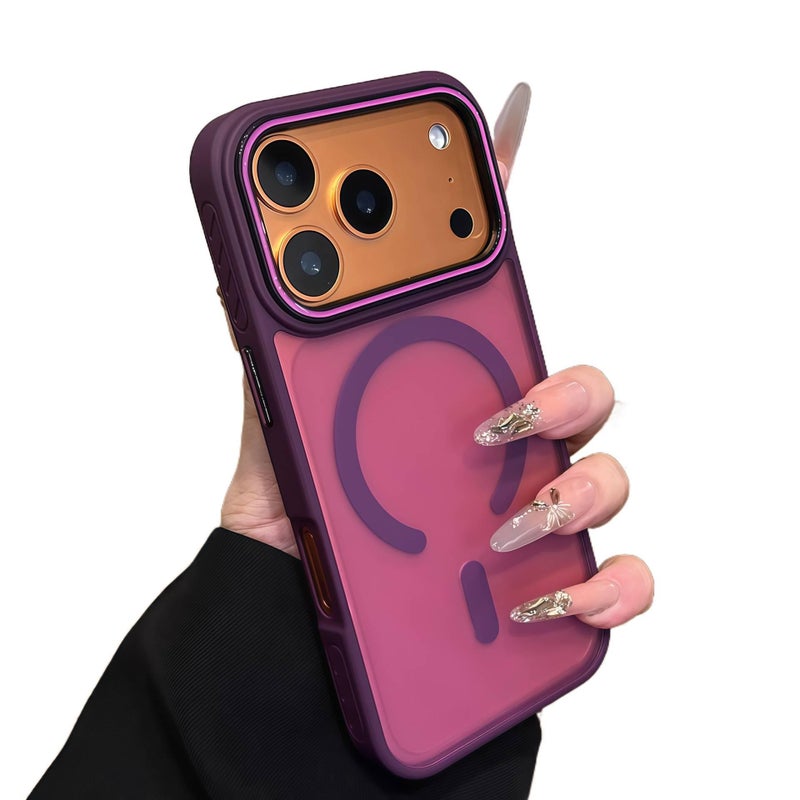 BB غطاء واقي، حماية من السقوط، مقاوم للصدمات لـ iPhone 17 / 17 Air / 17 Pro / 17 Pro Max، بنفسجي باللون البنفسجي - Image 1