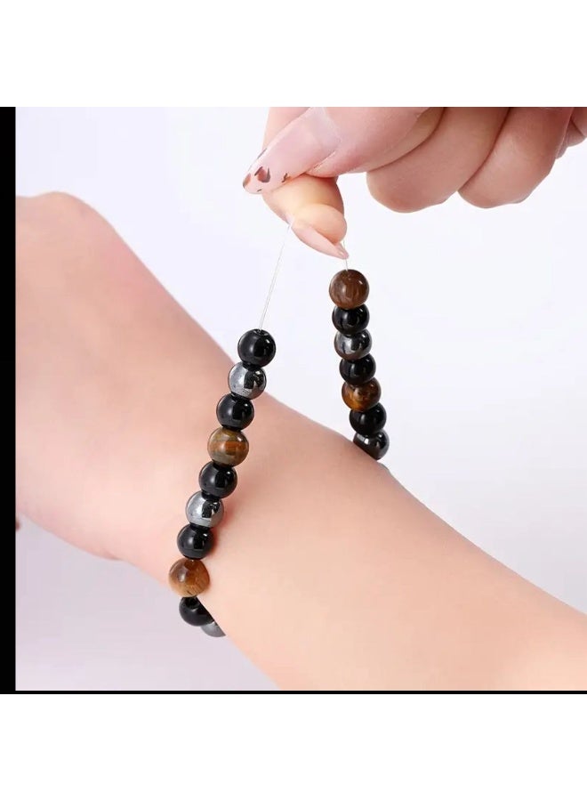 KRONFOL Triple Protection Bracelet  - Hematite, Tiger's Eye Stone and Obsidian Bracelets - Image 2
