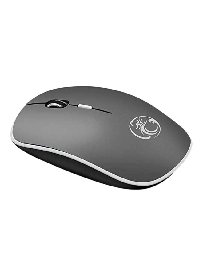 Silent Wireless Optical Mouse Black/White - Image 1