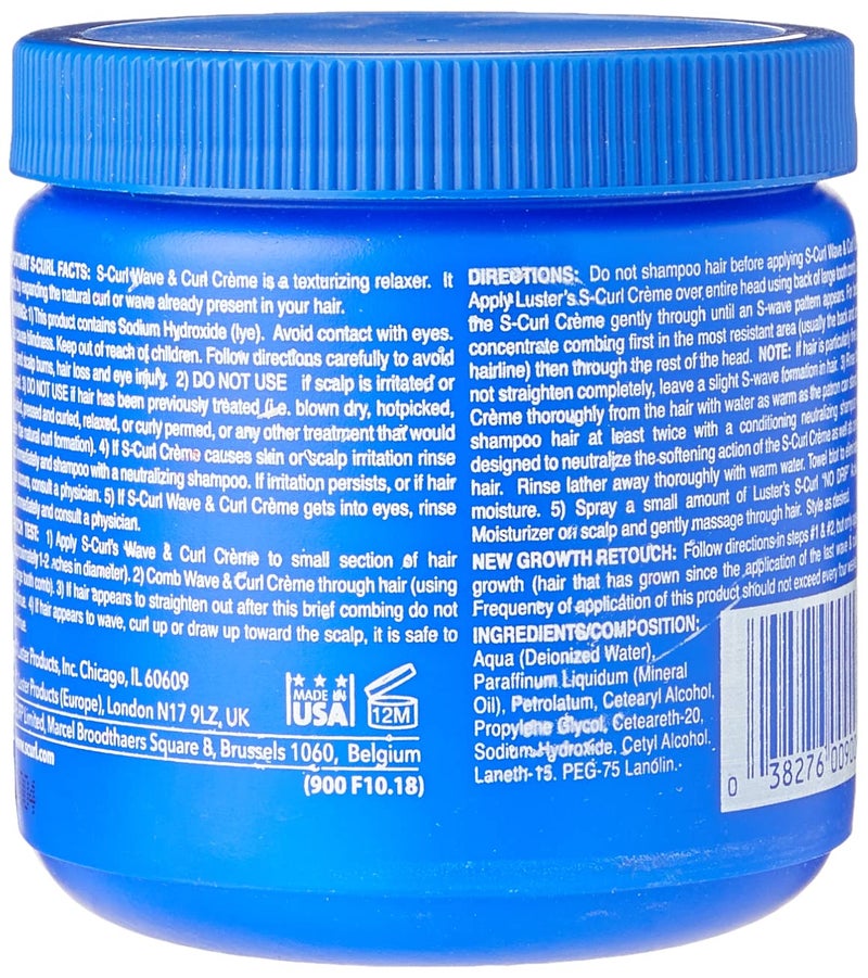 LUSTER S Curl Texturizer Wave & Curl Creme -Regular - Image 3