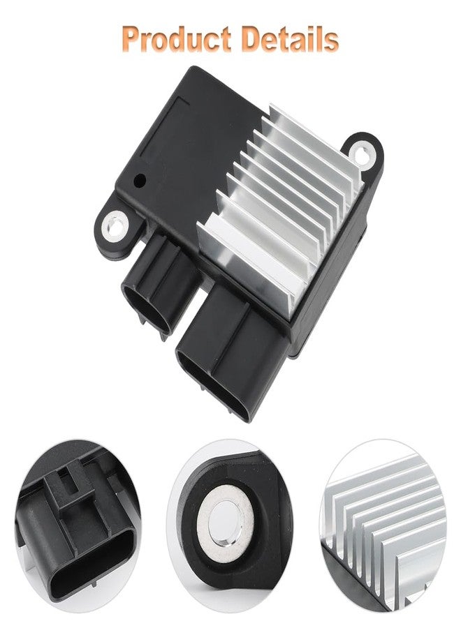 WMPHE Radiator Cooling Fan Control Unit Module Compatible with 2009-2014 Toyota Matrix Corolla 2007-2012 Mazda CX-7 2006-2010 Mazda 5 2009-2010 Pontiac Vibe Replacement for 89257-12010 89257-12020 - Image 5