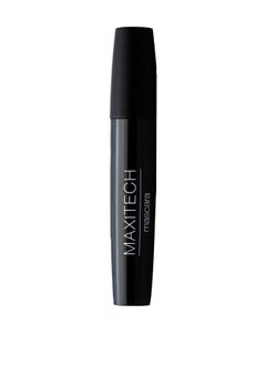 Maxitech Lift Up Mascara - Convex Shape Brush, Volumizing, Lengthening, Defining, Multiplying, Curling, Doe-Eyes Effect, Black, 18ml