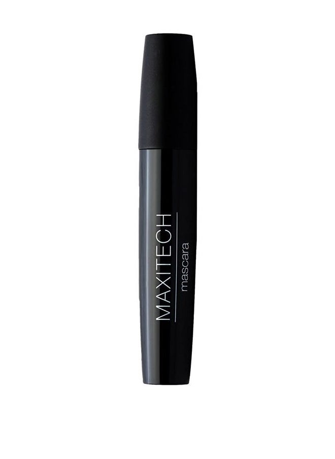 Nouba - Maxitech Lift Up Mascara - Convex Shape Brush, Volumizing, Lengthening, Defining, Multiplying, Curling, Doe-Eyes Effect, Black, 18ml - Image 1