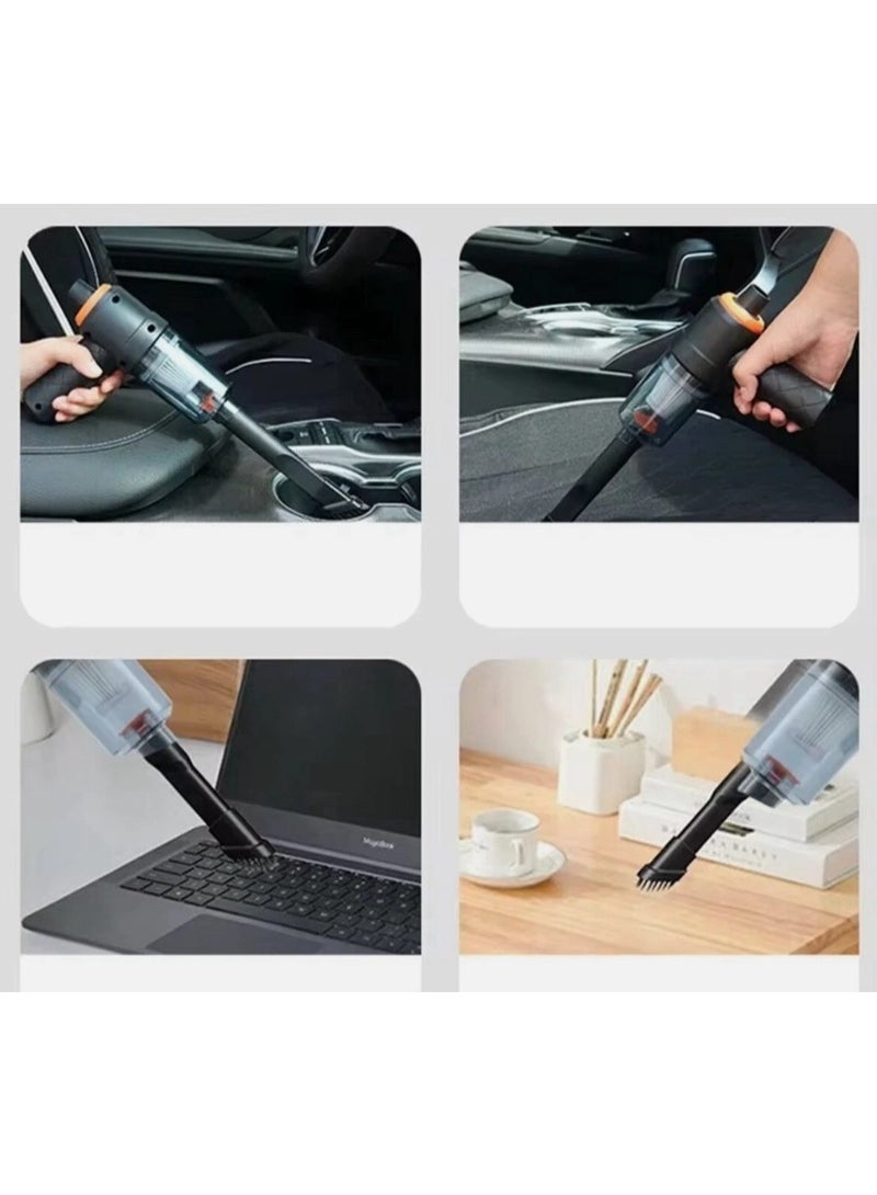 منفاخ محمول ومكنسة كهربائية لاسلكية قابلة لإعادة الشحن USB 50 واط - Image 4