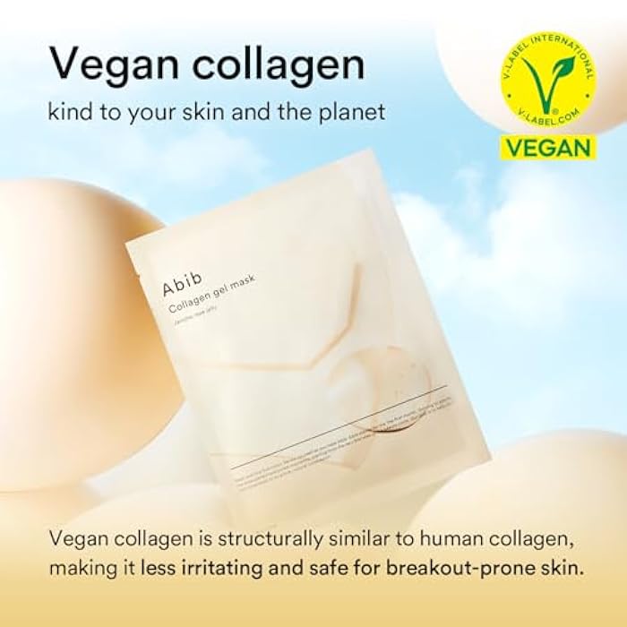 Abib Collagen Gel Mask Jericho Rose Jelly 4 Sheets (Nourishing) I Korean Vegan Collagen, Cooling Nourishing Hyaluronic Acid Hydrogel Face Mask Skin Care - Image 4