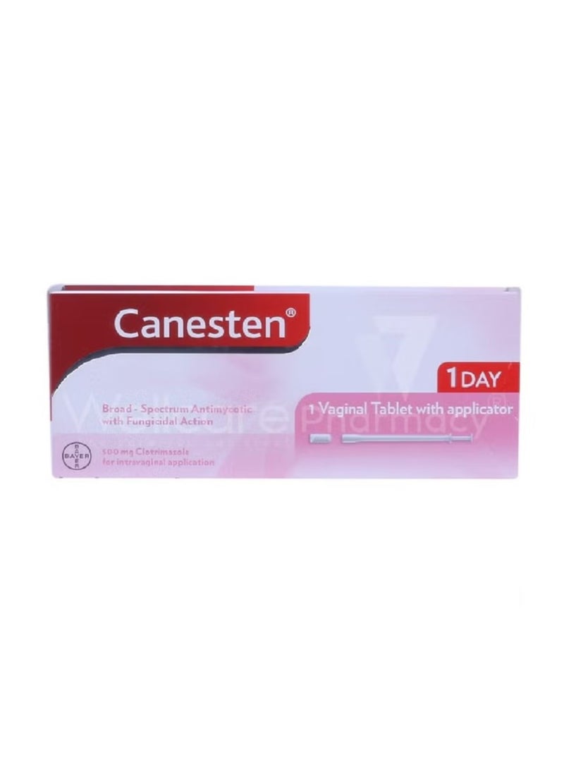 Canesten Sensitive Zone 1 Tablet with Applicator 1 Day - Image 2