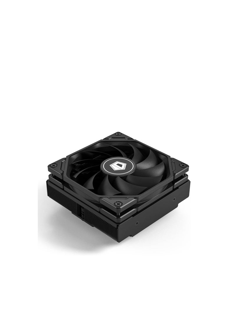 ID-COOLING IS-47-XT White 47mm Height Low Profile CPU Cooler 4 Heatpipes CPU Air Cooler for HTPCs, ITX, and Small Form Factor Builds, 92x92x15mm Slim Fan, Support Intel LGA1700/1200/115X - Image 1