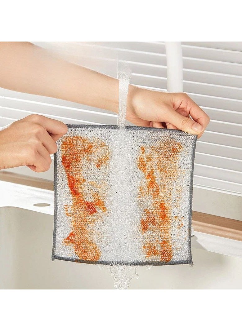 Generic 3 pcs Multifunctional Non-Scratch Wire Dish Scouring Pad  - Image 4