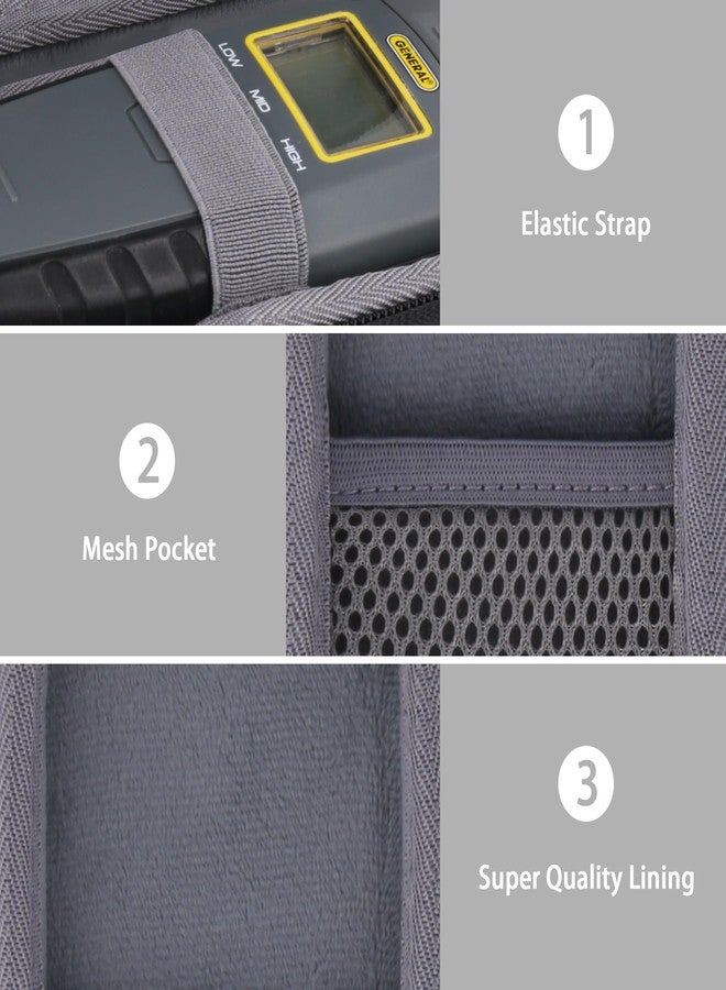 co2CREA Hard Travel Case replacement for General Tools MMD4E Moisture Meter Pin Type - Image 4