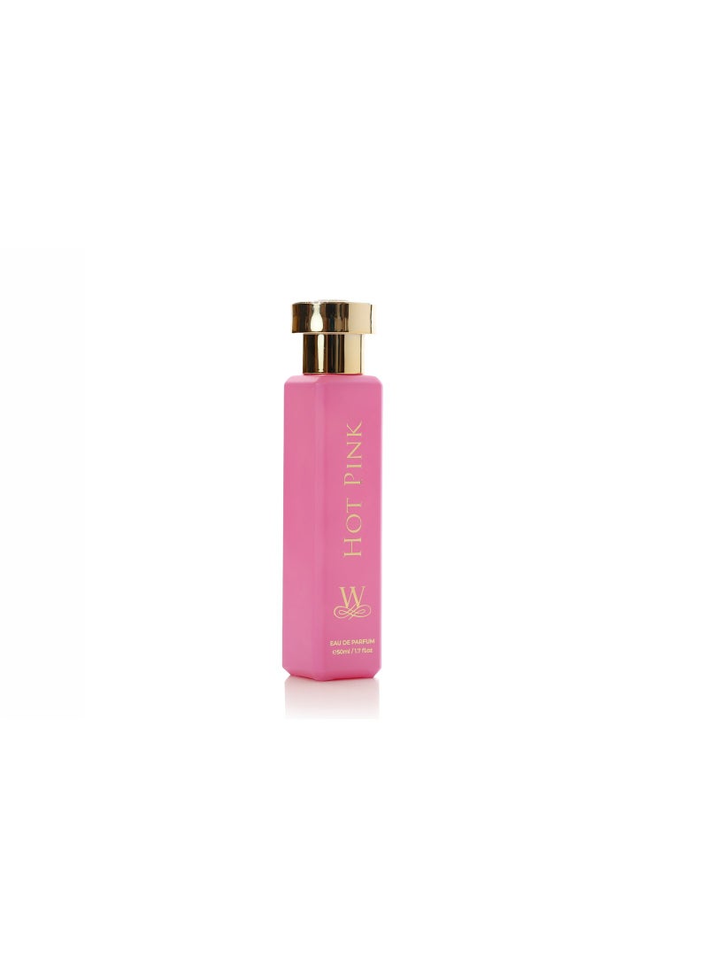 WORLD GOLDEN PERFUMES Enchanting Hot Pink Eau De Parfum - 50ml | WORLD GOLDEN PERFUMES | Natural Spray  - Image 3