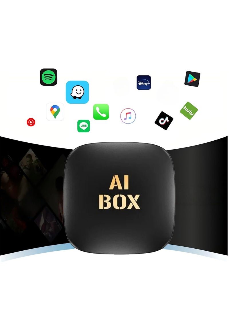 Generic Android 13 CarPlay Smart Ai Box 2+32G Wireless Auto Adapter For Netflix For YouTube car intelligent systems  - Image 1