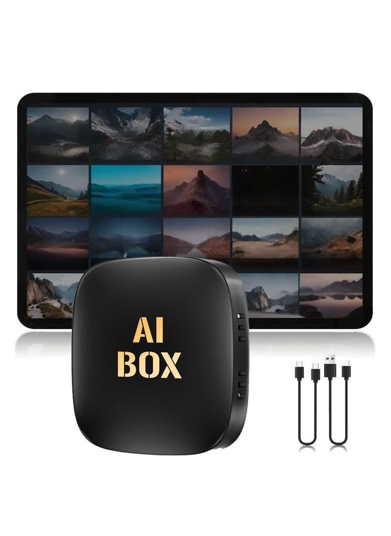 Generic Android 13 CarPlay Smart Ai Box 2+32G Wireless Auto Adapter For Netflix For YouTube car intelligent systems  - Image 2