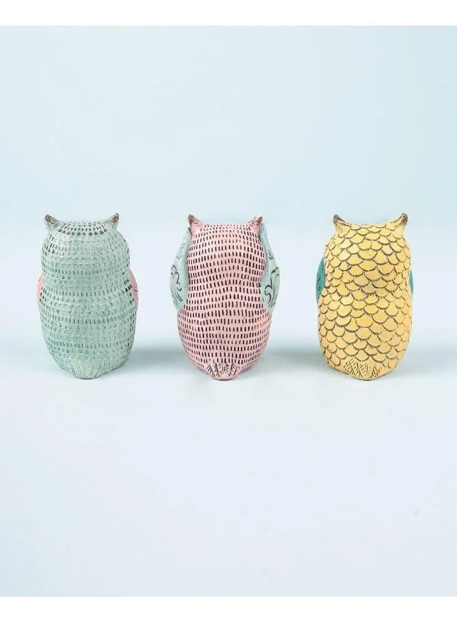Chumbak Wise Owls Decor Set