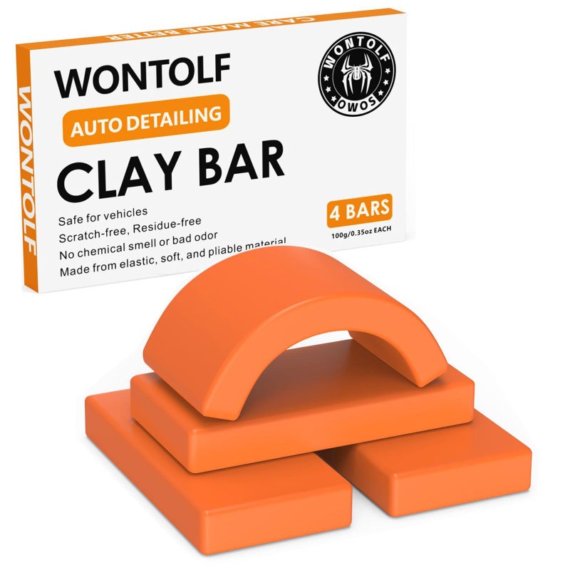 Wontolf Car Clay Bar (Orange)
