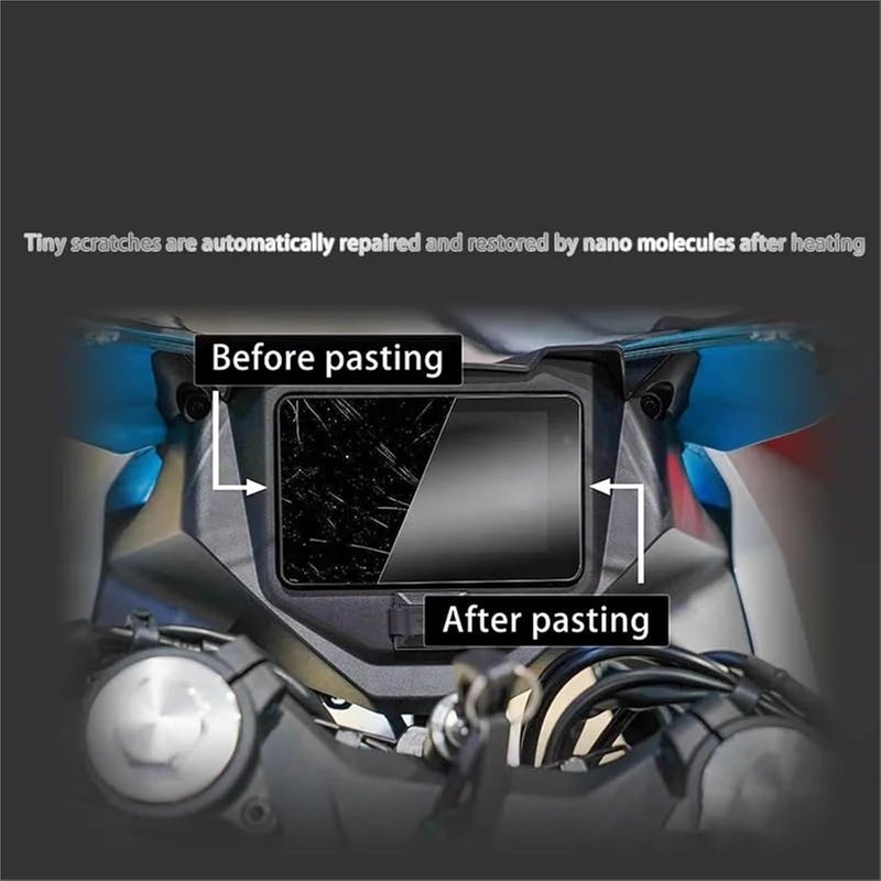 Vuzmode Motorcycle Cluster Scratch Protection Film - Image 3