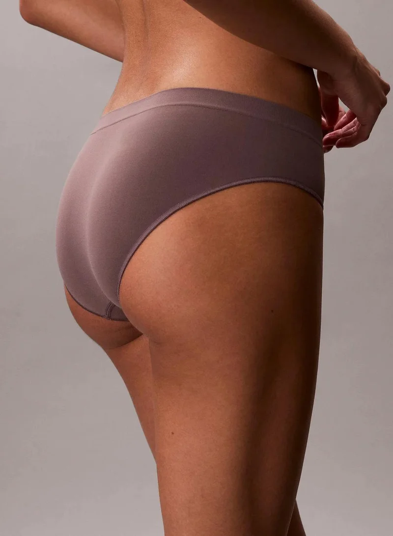 Calvin Klein SHORELINE/ CEDAR/ SPARROW 3 Pack Bikini Briefs - Bonded Flex Seamless for Women | Best Price UAE