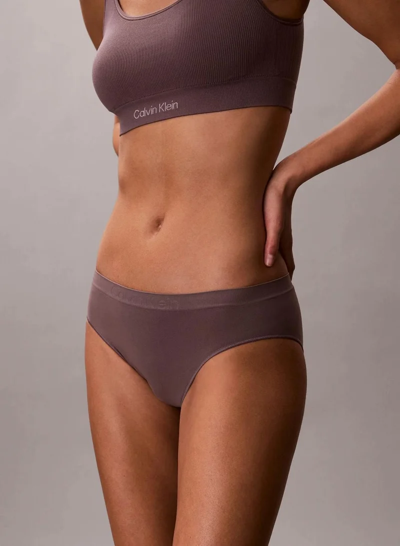 Calvin Klein SHORELINE/ CEDAR/ SPARROW 3 Pack Bikini Briefs - Bonded Flex Seamless for Women | Best Price UAE