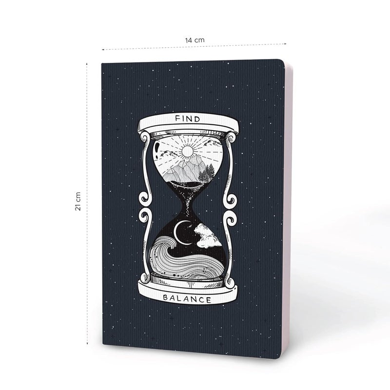 FACTOR NOTES A5 Notebook: Ruled | 90 GSM | 160 Pages (Find Balance) - Image 2