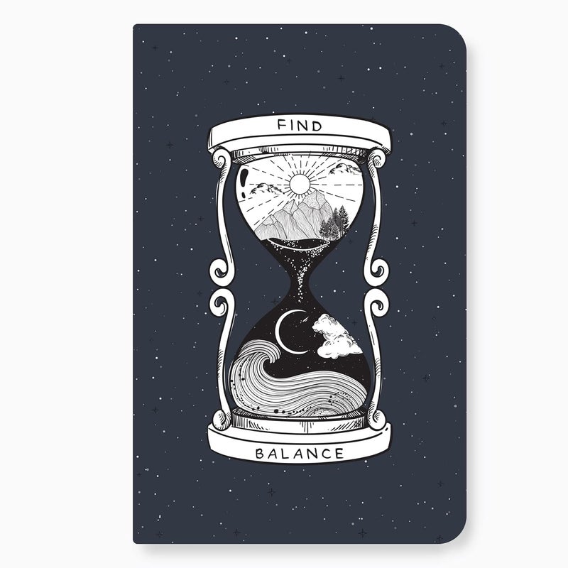 FACTOR NOTES A5 Notebook: Ruled | 90 GSM | 160 Pages (Find Balance) - Image 1