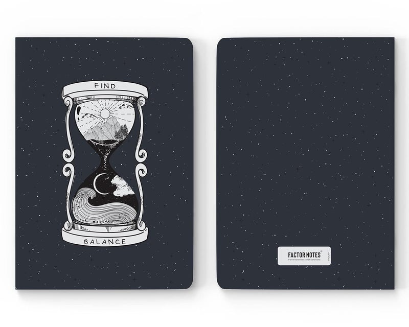 FACTOR NOTES A5 Notebook: Ruled | 90 GSM | 160 Pages (Find Balance) - Image 5