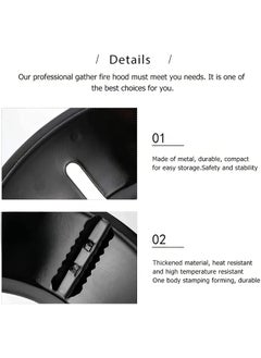 CRAZYABBS CRAZYABBS fire windproof gas saver burner stand gas saver jali ring gas energy saver stand gas saver protecter flame suitable for all gas stove Open 2  - Image 3