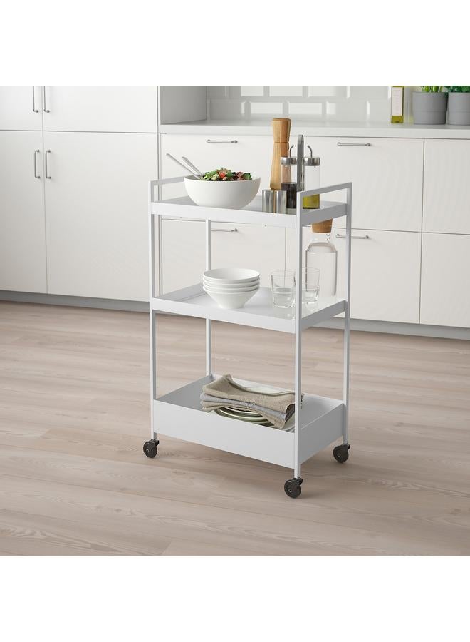 Zaboon Trolley, white, 50.5x30x83 cm - Image 2