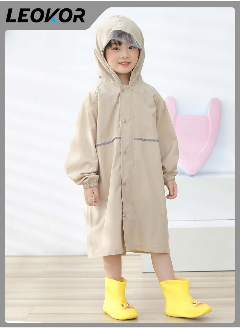 Raincoat,for Kids Portable Rain Coats,with Bag Cover Reusable Rain Poncho,with Hood and Sleeves,for Cycling Travelling Fishing Hiking Camping