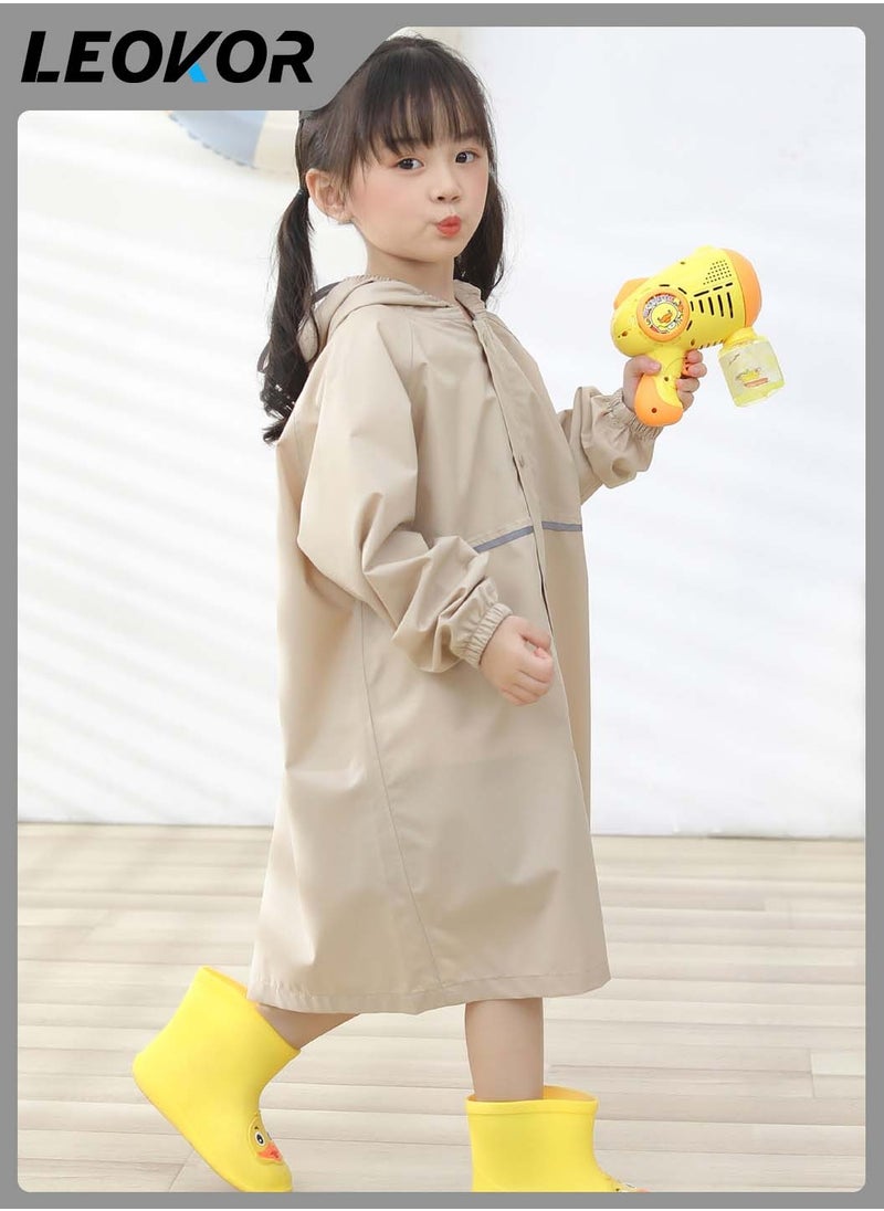 Raincoat,for Kids Portable Rain Coats,with Bag Cover Reusable Rain Poncho,with Hood and Sleeves,for Cycling Travelling Fishing Hiking Camping