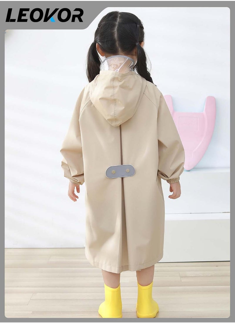 Raincoat,for Kids Portable Rain Coats,with Bag Cover Reusable Rain Poncho,with Hood and Sleeves,for Cycling Travelling Fishing Hiking Camping